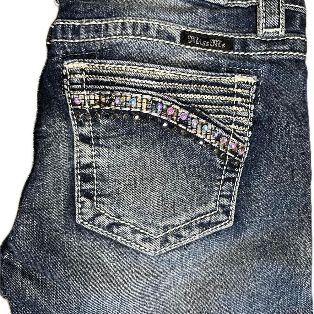 Miss-me Women's Blue and Navy Jeans